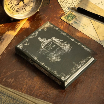 Vintage Book Style Anti-Theft Passport Holder