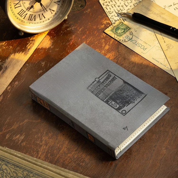 Vintage Book Style Anti-Theft Passport Holder
