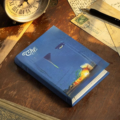 Vintage Book Style Anti-Theft Passport Holder