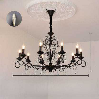 Vintage Candle Chandelier