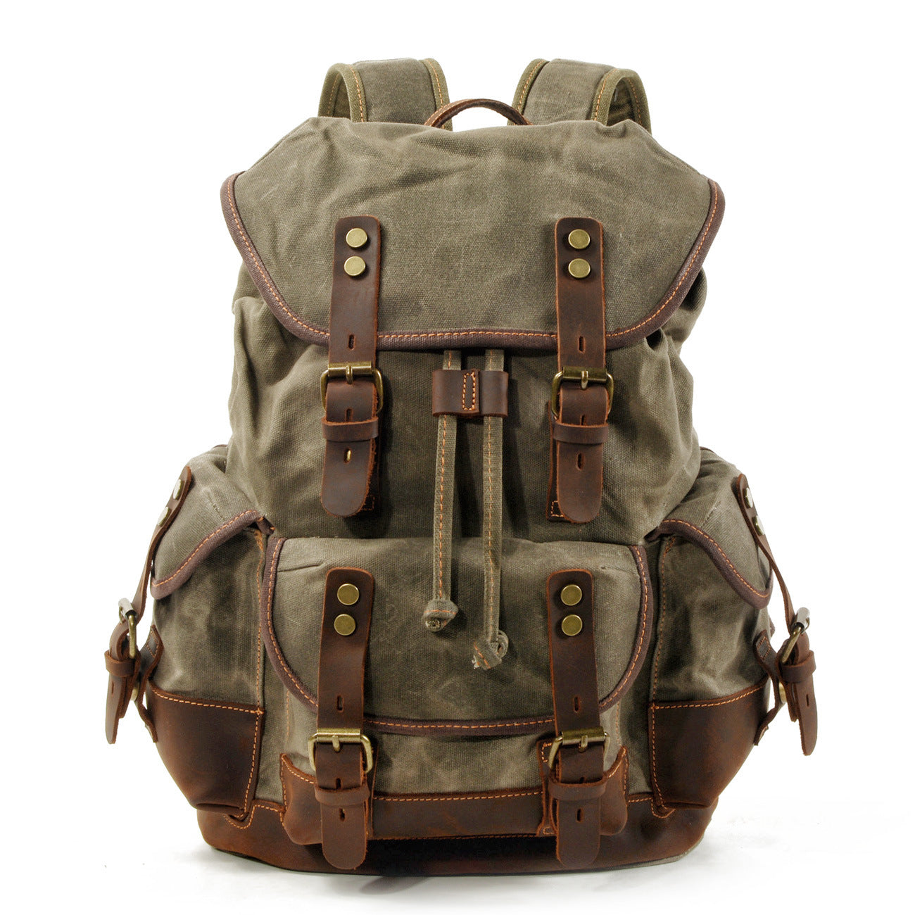 Vintage Canvas Travel Backpack