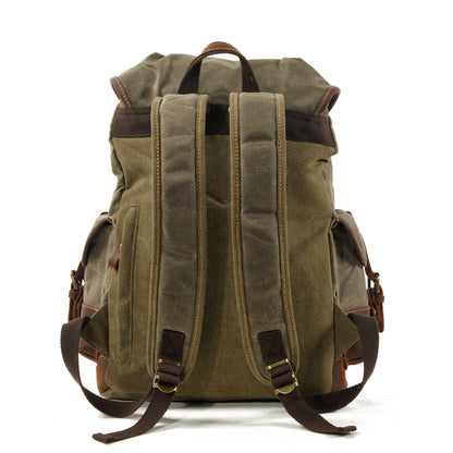 Vintage Canvas Travel Backpack