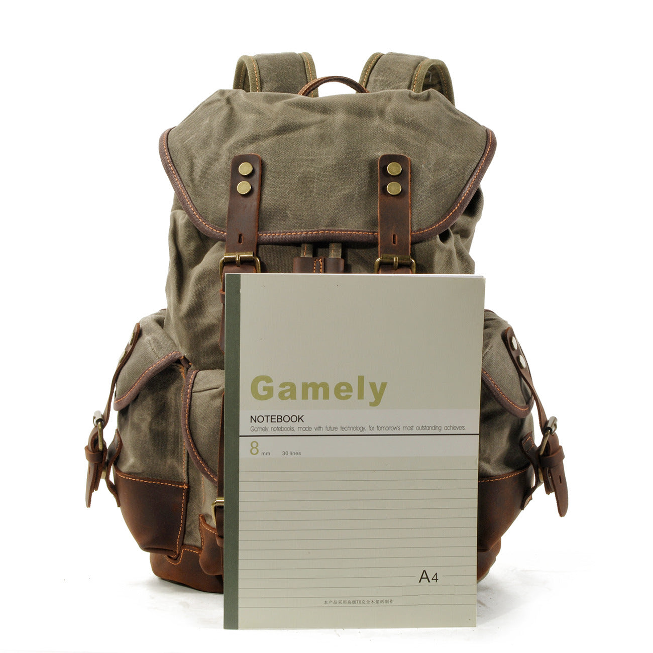 Vintage Canvas Travel Backpack