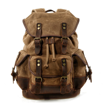 Vintage Canvas Travel Backpack