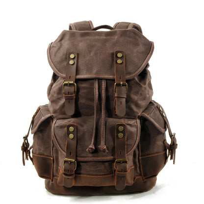 Vintage Canvas Travel Backpack