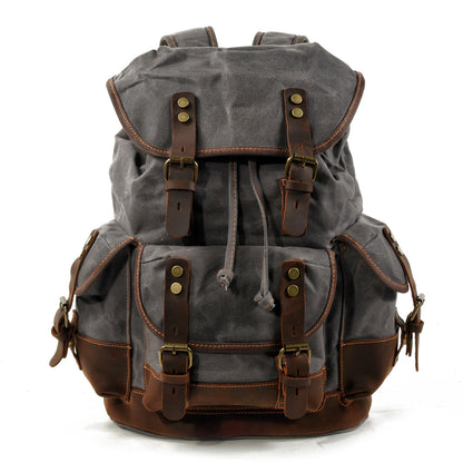 Vintage Canvas Travel Backpack