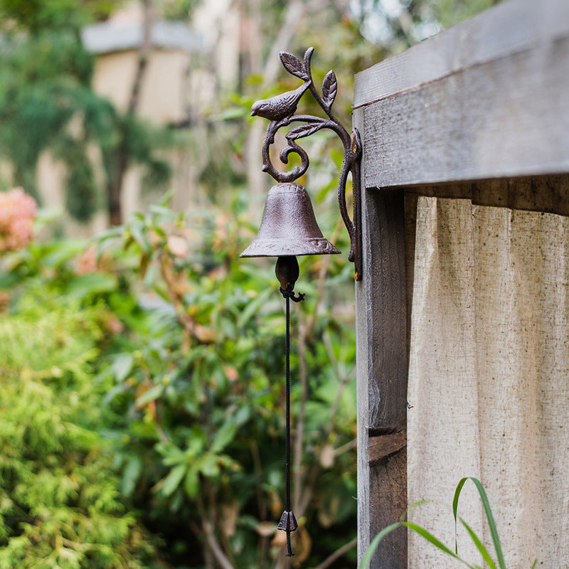 Vintage Cast Iron Garden Bell