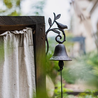 Vintage Cast Iron Garden Bell
