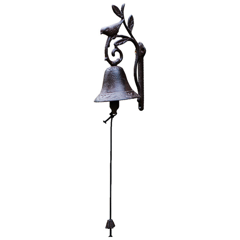Vintage Cast Iron Garden Bell