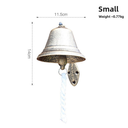 Vintage Cast Iron Garden Bell