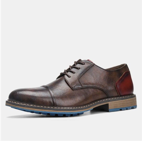Vintage Casual Leather Shoes for Men