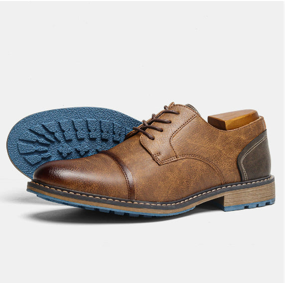 Vintage Casual Leather Shoes for Men