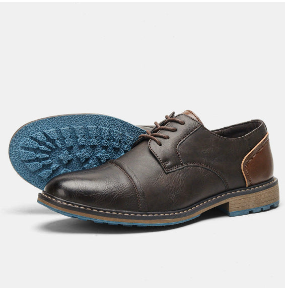 Vintage Casual Leather Shoes for Men