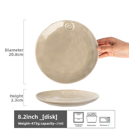 Vintage Ceramic Dinner Plate