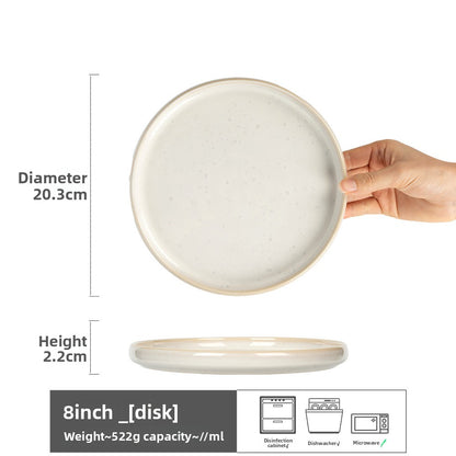 Vintage Ceramic Dinner Plate