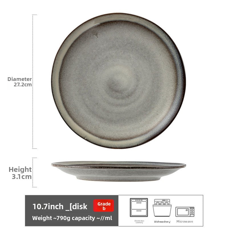 Vintage Ceramic Dinner Plate