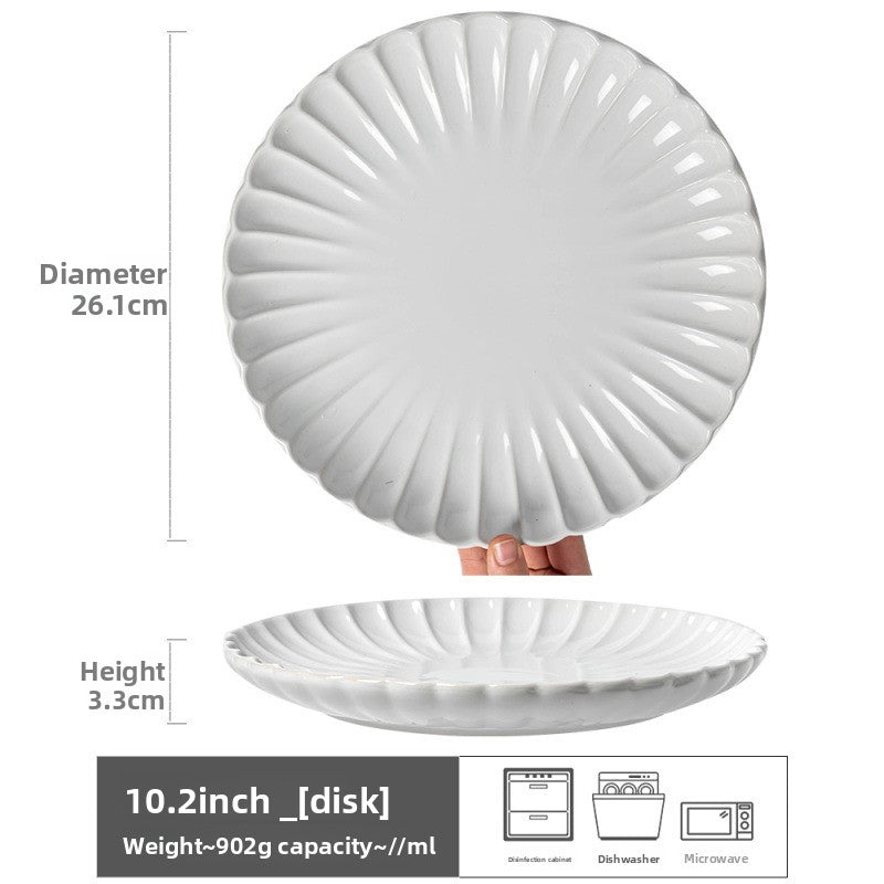 Vintage Ceramic Dinner Plate