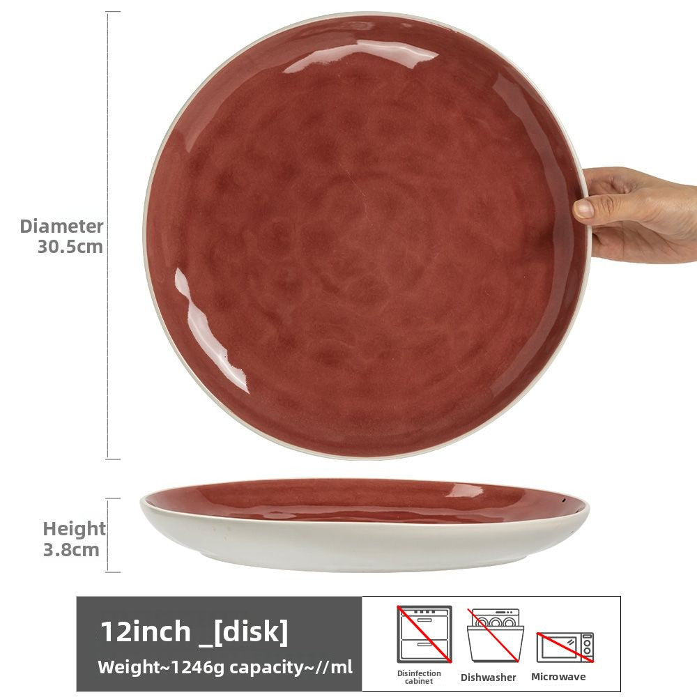 Vintage Ceramic Dinner Plate