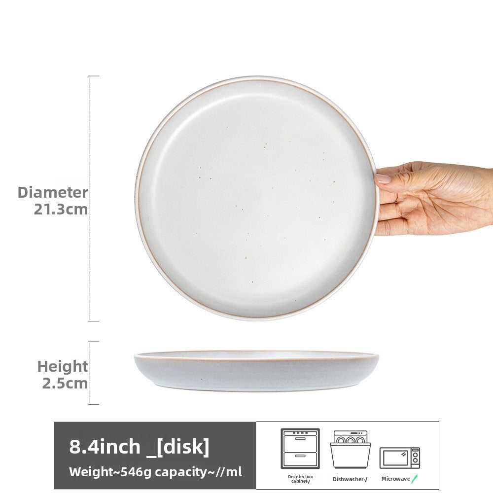 Vintage Ceramic Dinner Plate