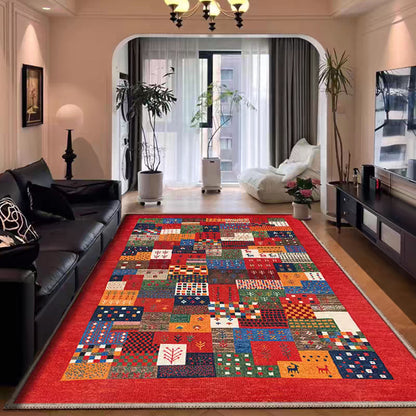 Vintage Crystal Velvet Non-Slip Carpet