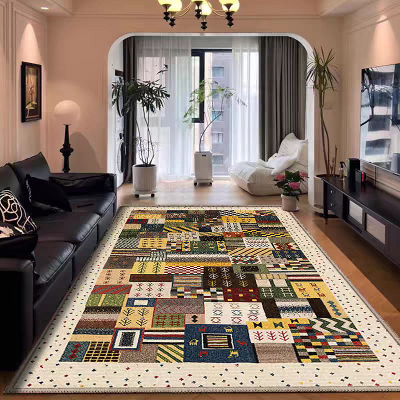 Vintage Crystal Velvet Non-Slip Carpet