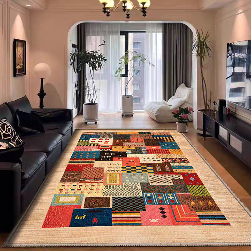 Vintage Crystal Velvet Non-Slip Carpet
