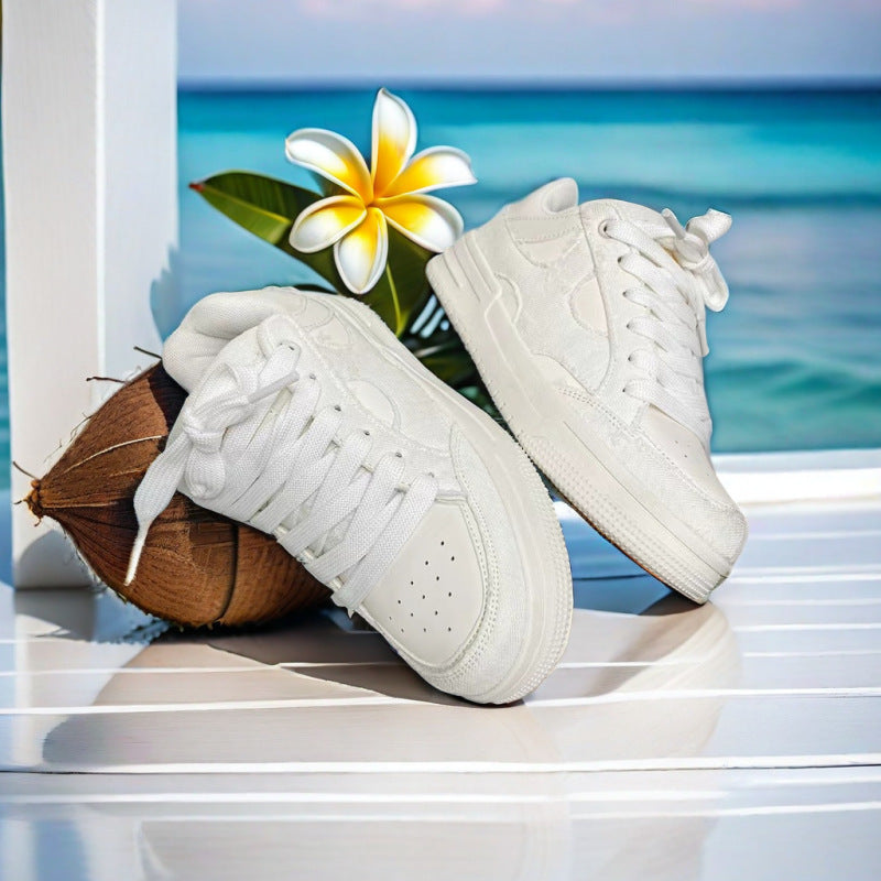 Vintage Denim Casual Sneakers