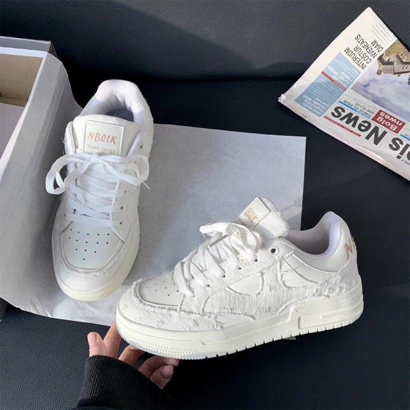 Vintage Denim Casual Sneakers