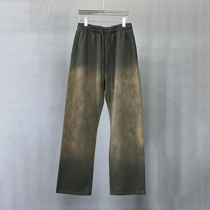 Vintage Distressed Straight Leg Pants