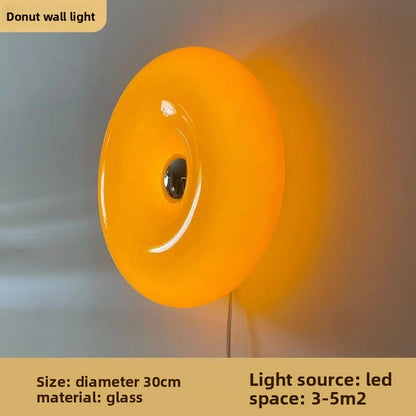 Vintage Donut Table Lamp USB Touch Control