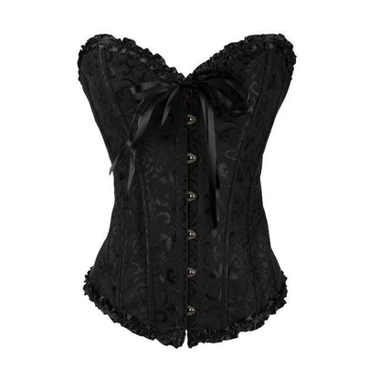 Vintage Fishbone Bust-Lifting Shapewear,