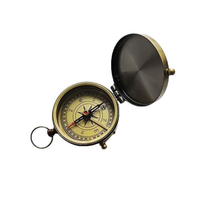 Vintage Flip Cover Outdoor Compass