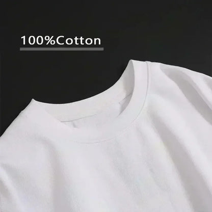 Vintage Graphic Cotton T-Shirt