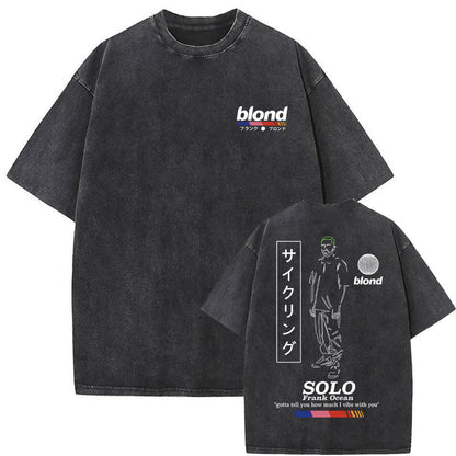 Vintage Graphic Oversized Cotton T-shirt