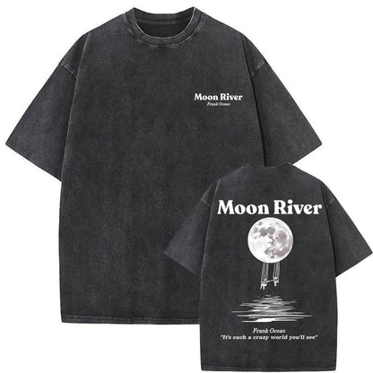 Vintage Graphic Oversized Cotton T-shirt