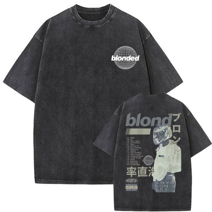 Vintage Graphic Oversized Cotton T-shirt