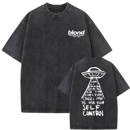 Vintage Graphic Oversized Cotton T-shirt
