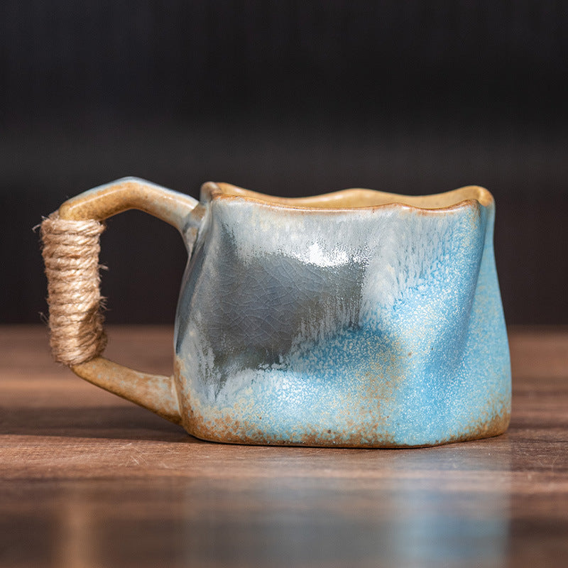 Vintage Handmade Ceramic Coffee Cup