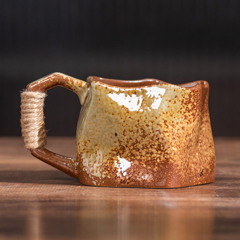 Vintage Handmade Ceramic Coffee Cup