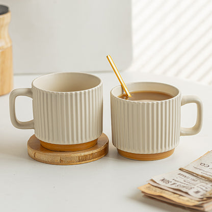 Vintage handmade ceramic mug