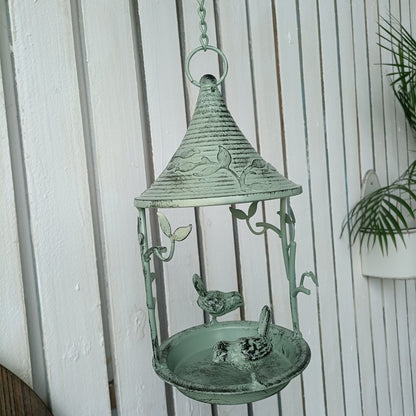 Vintage Hanging Bird Feeder