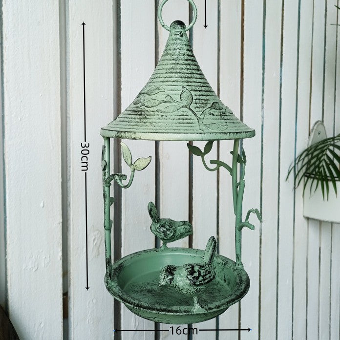 Vintage Hanging Bird Feeder