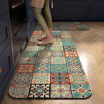 Vintage Kitchen Floor Mat