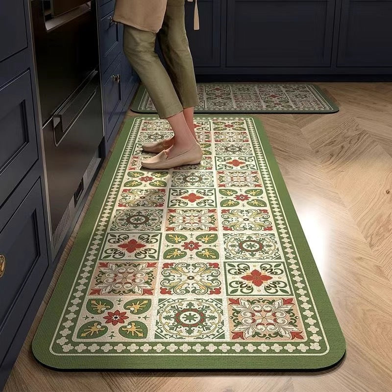 Vintage Kitchen Floor Mat