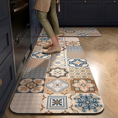 Vintage Kitchen Floor Mat