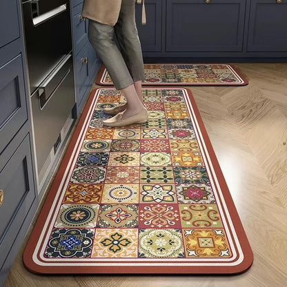 Vintage Kitchen Floor Mat