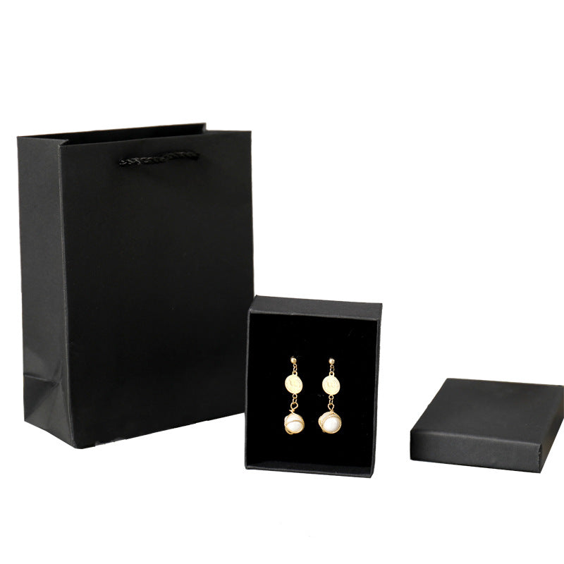 Vintage Kraft Paper Jewelry Gift Box