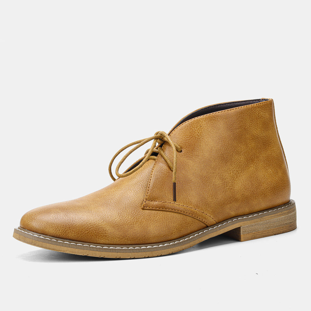Vintage Leather Desert Boots