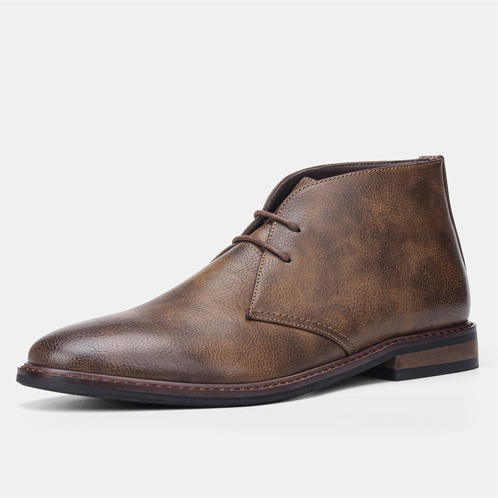 Vintage Leather Desert Boots
