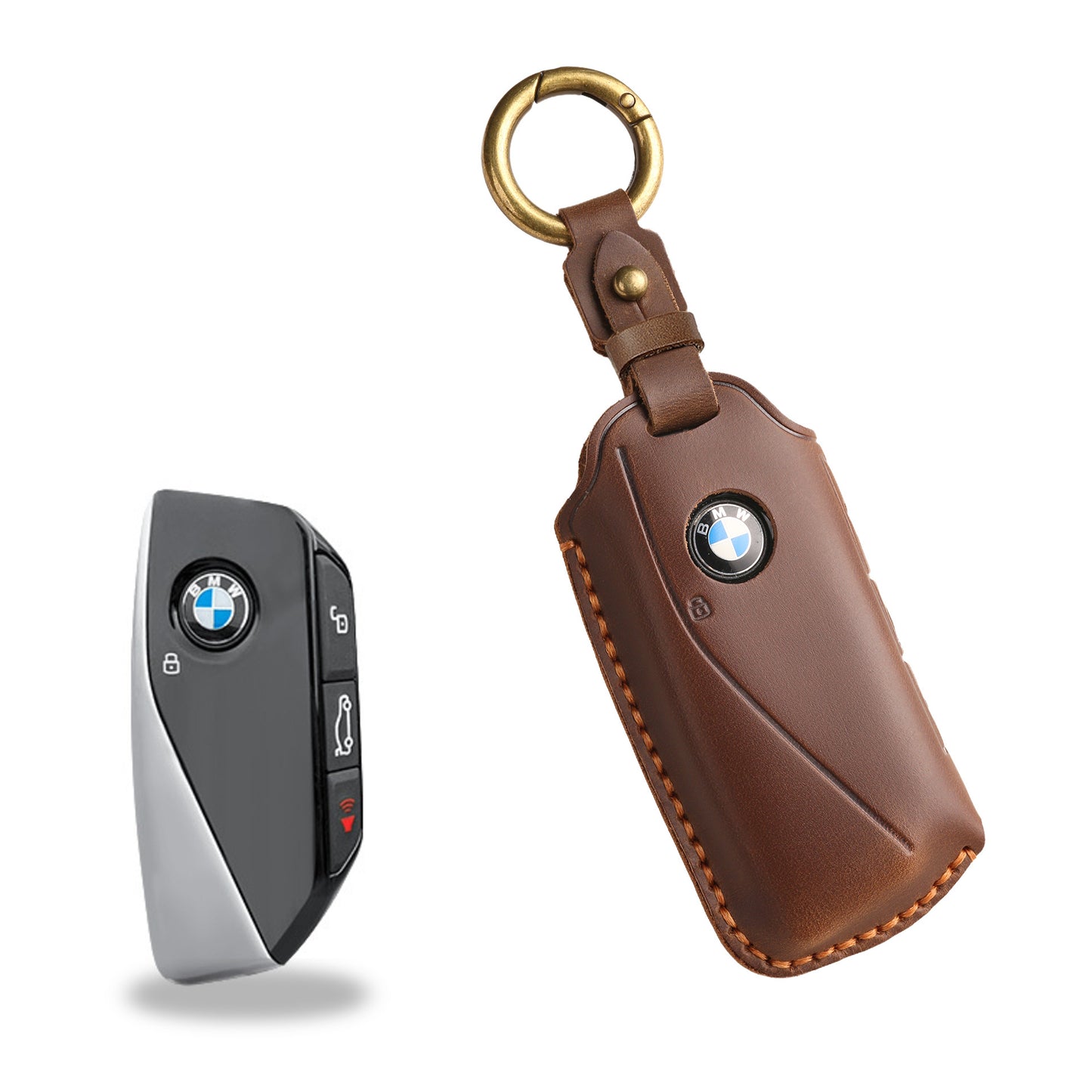 Vintage leather key case